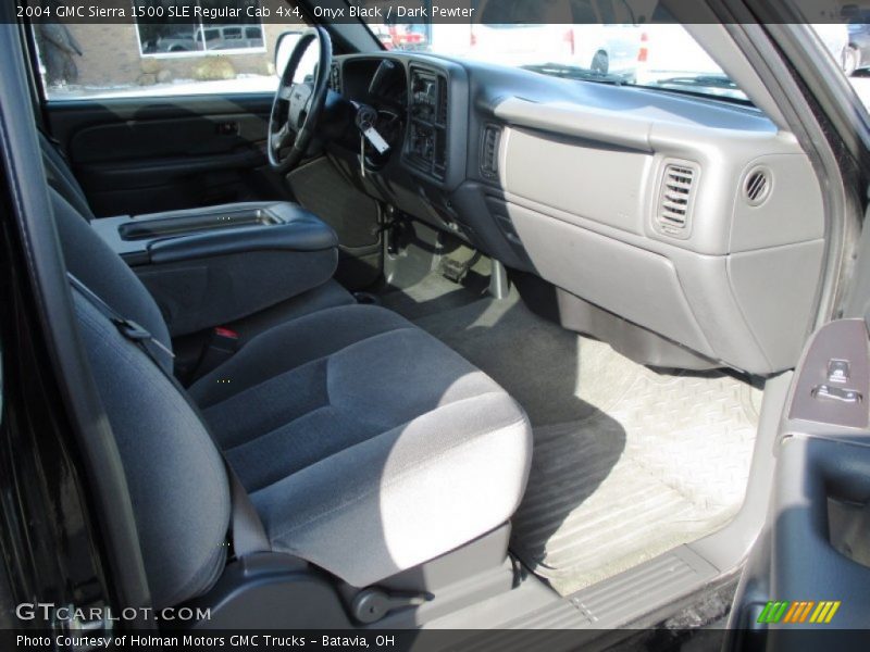 Onyx Black / Dark Pewter 2004 GMC Sierra 1500 SLE Regular Cab 4x4