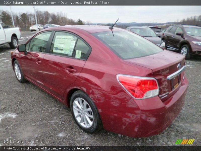  2014 Impreza 2.0i Premium 4 Door Venetian Red Pearl