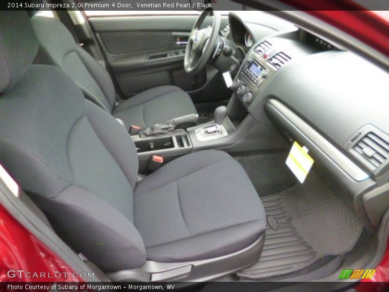 Front Seat of 2014 Impreza 2.0i Premium 4 Door