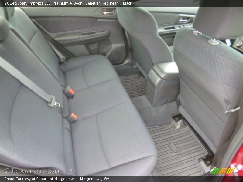 Rear Seat of 2014 Impreza 2.0i Premium 4 Door