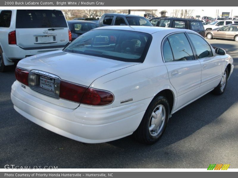 Bright White / Medium Gray 2000 Buick LeSabre Custom