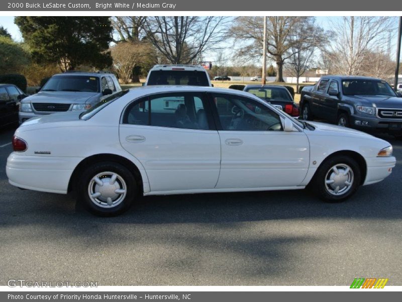 Bright White / Medium Gray 2000 Buick LeSabre Custom