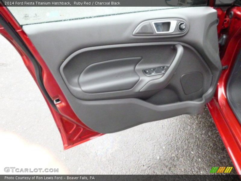 Door Panel of 2014 Fiesta Titanium Hatchback