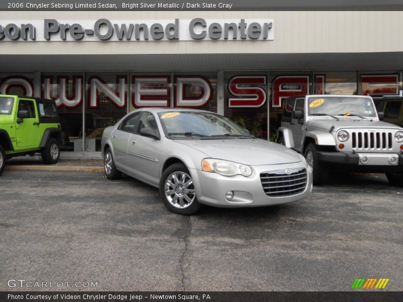 Bright Silver Metallic / Dark Slate Gray 2006 Chrysler Sebring Limited Sedan