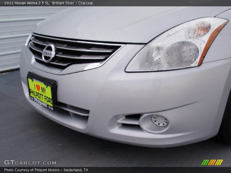 Brilliant Silver / Charcoal 2011 Nissan Altima 2.5 SL