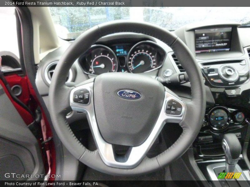  2014 Fiesta Titanium Hatchback Steering Wheel