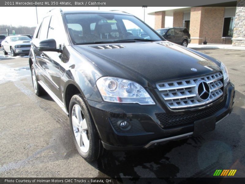 Black / Cashmere 2011 Mercedes-Benz ML 350 4Matic