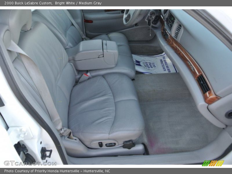 Bright White / Medium Gray 2000 Buick LeSabre Custom