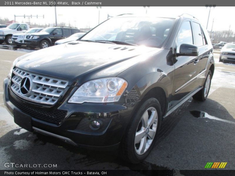 Black / Cashmere 2011 Mercedes-Benz ML 350 4Matic