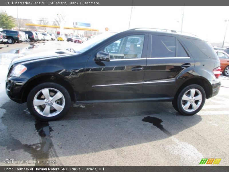 Black / Cashmere 2011 Mercedes-Benz ML 350 4Matic
