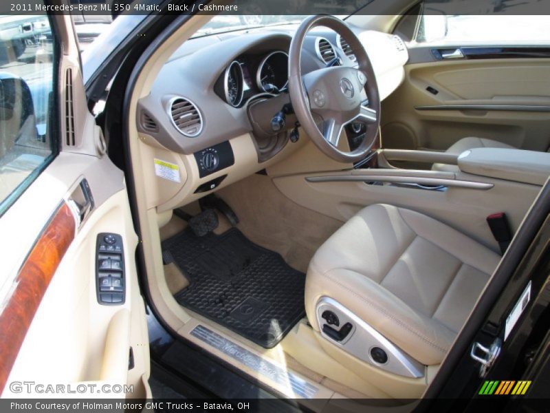 Black / Cashmere 2011 Mercedes-Benz ML 350 4Matic
