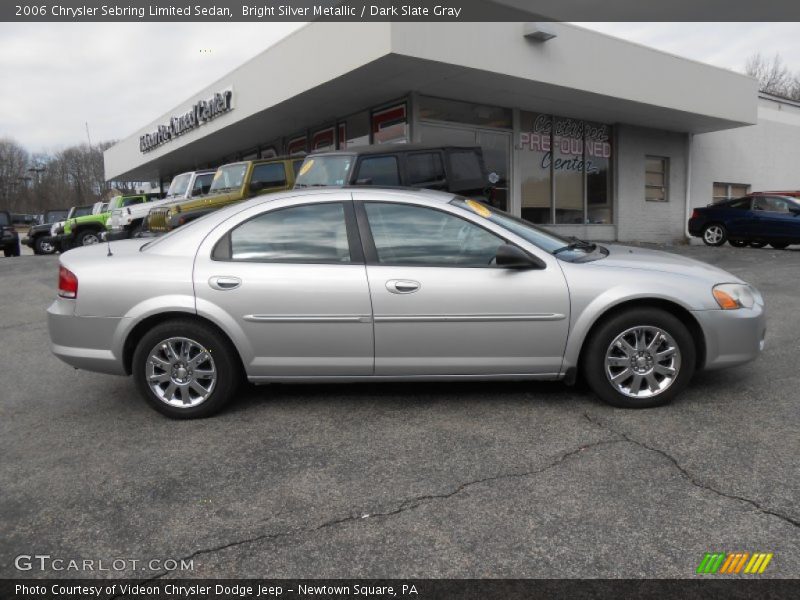 Bright Silver Metallic / Dark Slate Gray 2006 Chrysler Sebring Limited Sedan