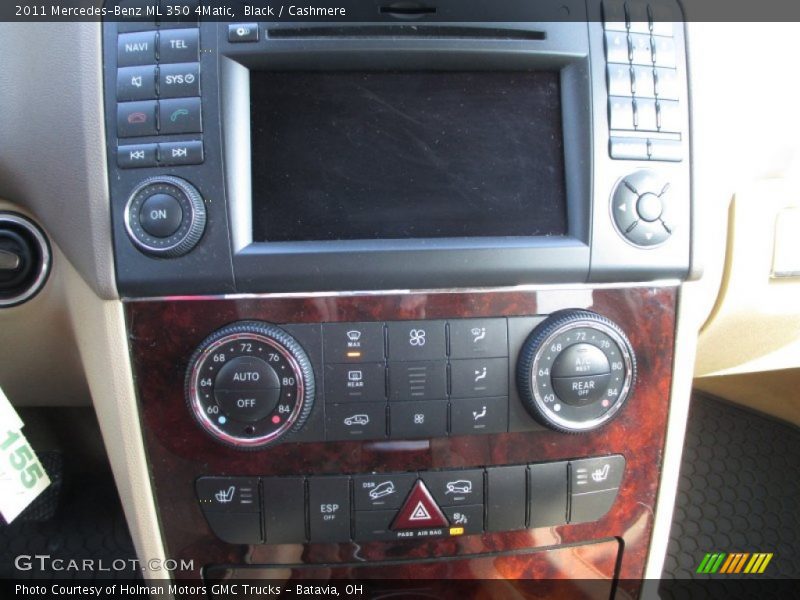 Black / Cashmere 2011 Mercedes-Benz ML 350 4Matic