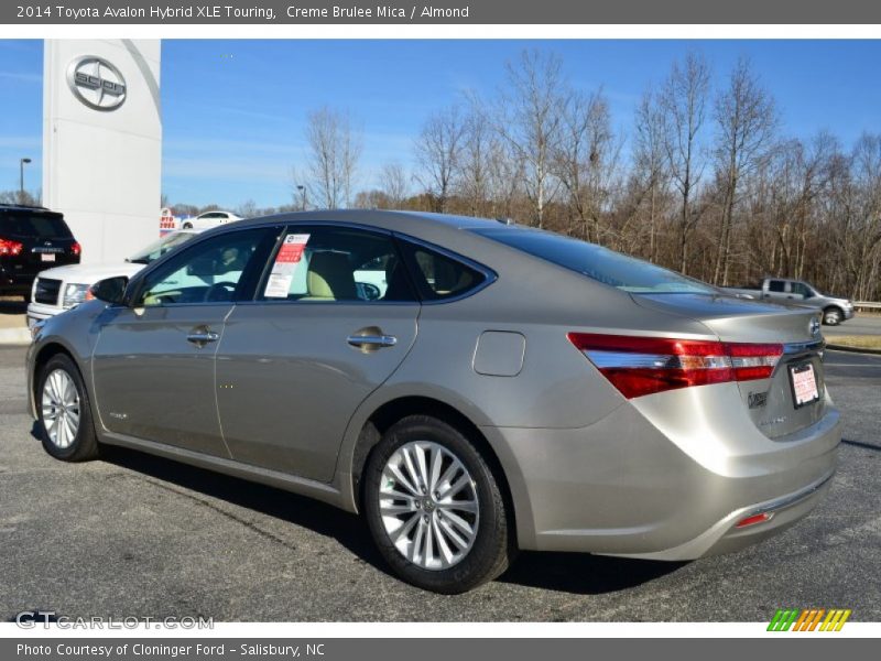 Creme Brulee Mica / Almond 2014 Toyota Avalon Hybrid XLE Touring