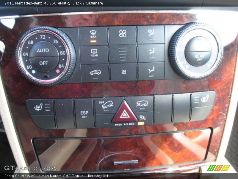 Black / Cashmere 2011 Mercedes-Benz ML 350 4Matic