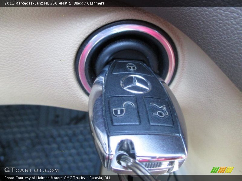 Black / Cashmere 2011 Mercedes-Benz ML 350 4Matic