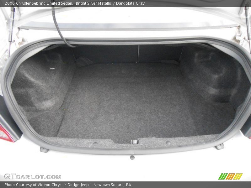  2006 Sebring Limited Sedan Trunk