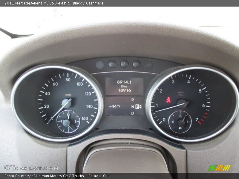 Black / Cashmere 2011 Mercedes-Benz ML 350 4Matic