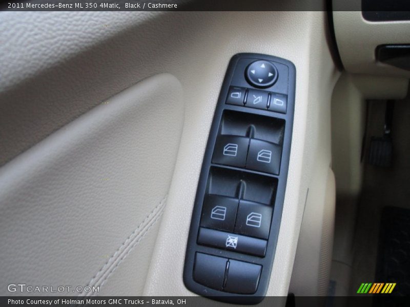 Black / Cashmere 2011 Mercedes-Benz ML 350 4Matic