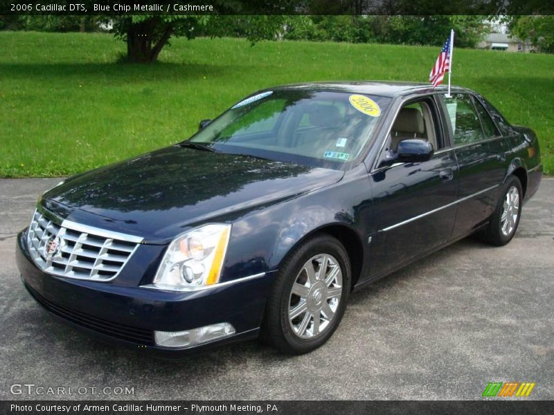 Blue Chip Metallic / Cashmere 2006 Cadillac DTS