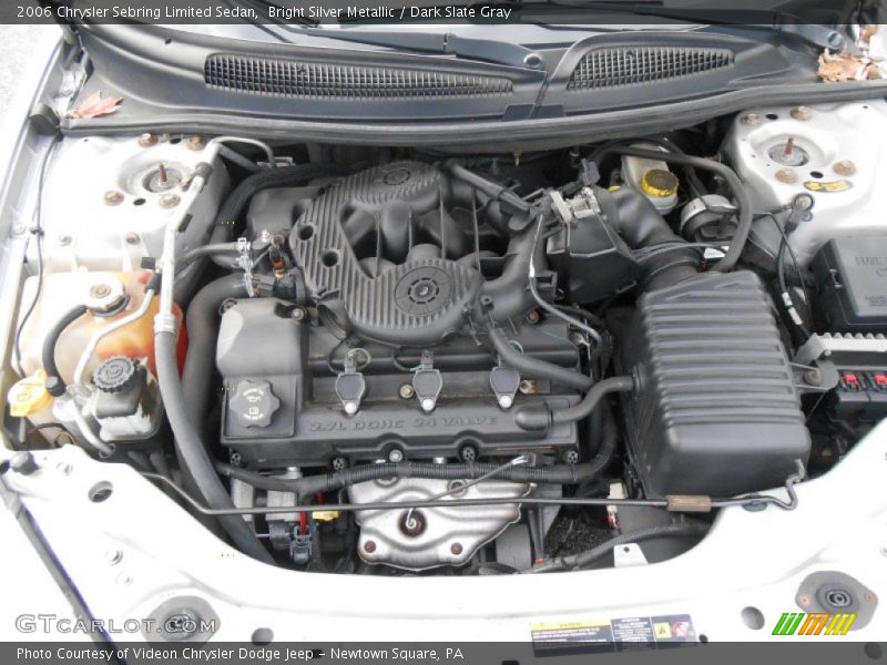  2006 Sebring Limited Sedan Engine - 2.7 Liter DOHC 24-Valve V6