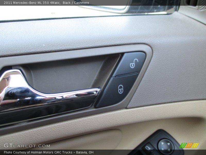 Black / Cashmere 2011 Mercedes-Benz ML 350 4Matic