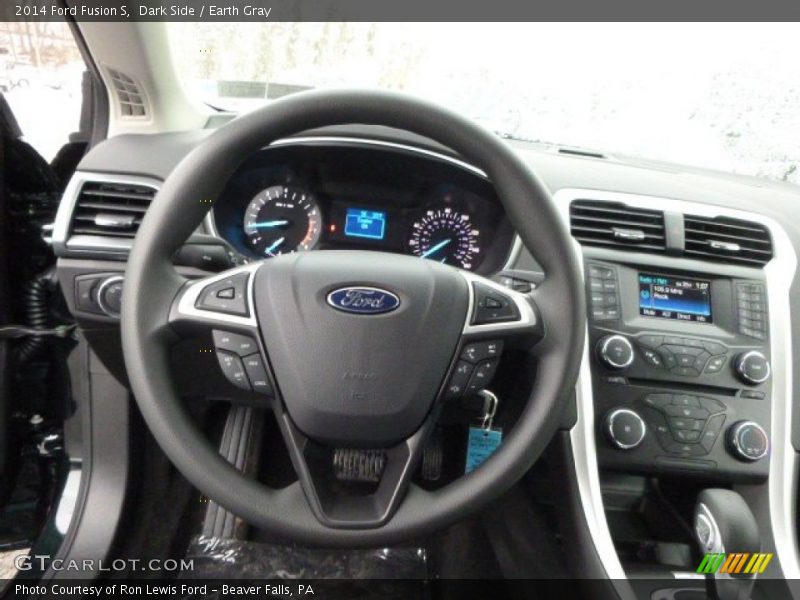 Dark Side / Earth Gray 2014 Ford Fusion S