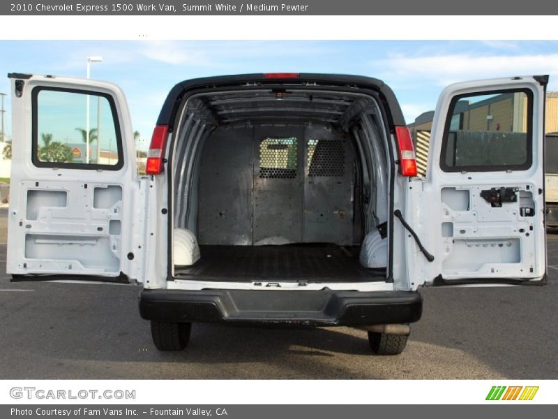 Summit White / Medium Pewter 2010 Chevrolet Express 1500 Work Van