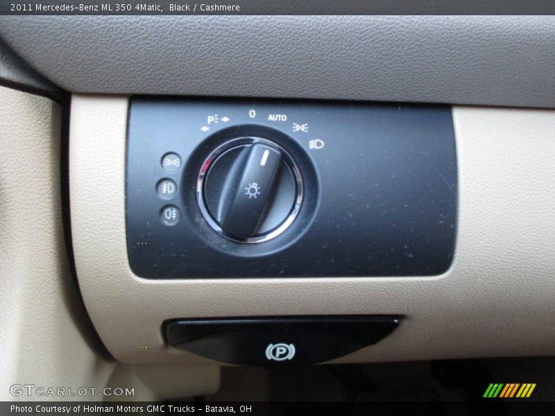 Black / Cashmere 2011 Mercedes-Benz ML 350 4Matic