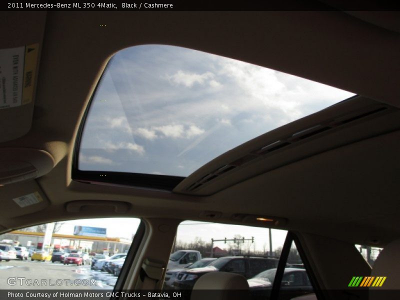 Black / Cashmere 2011 Mercedes-Benz ML 350 4Matic