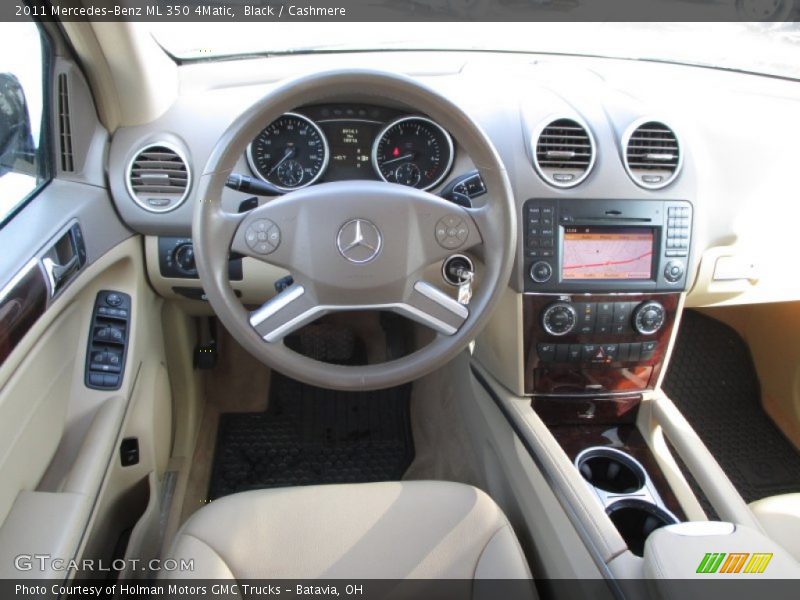 Black / Cashmere 2011 Mercedes-Benz ML 350 4Matic