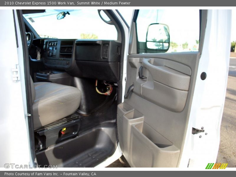 Summit White / Medium Pewter 2010 Chevrolet Express 1500 Work Van
