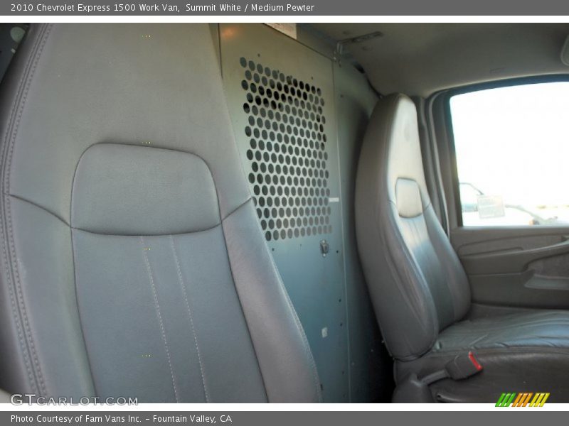 Summit White / Medium Pewter 2010 Chevrolet Express 1500 Work Van