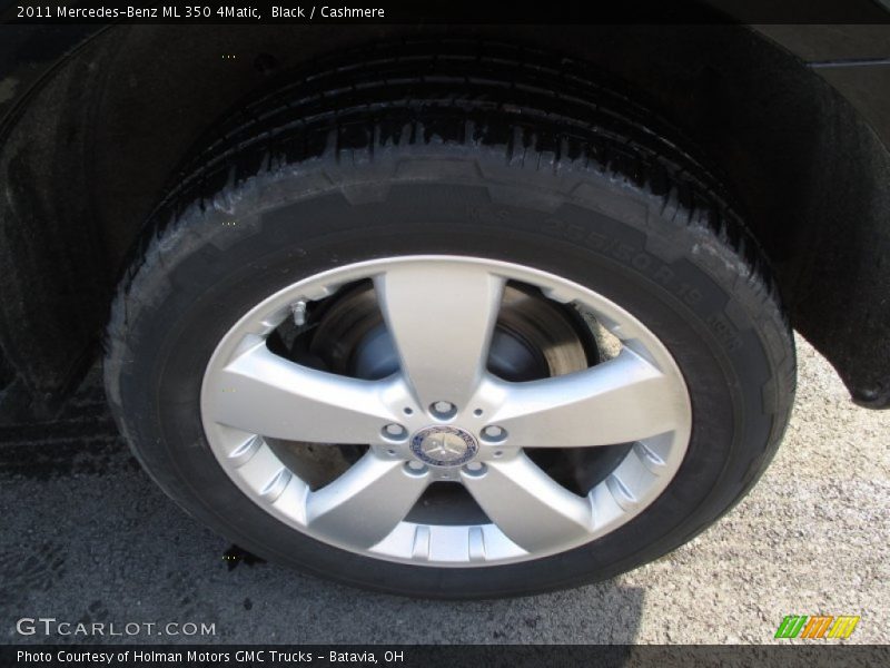 Black / Cashmere 2011 Mercedes-Benz ML 350 4Matic