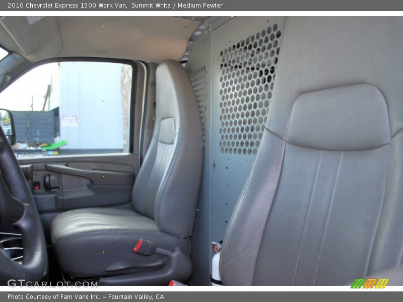 Summit White / Medium Pewter 2010 Chevrolet Express 1500 Work Van