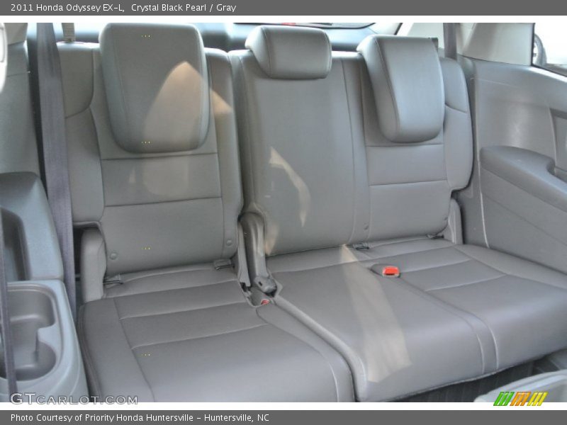 Crystal Black Pearl / Gray 2011 Honda Odyssey EX-L