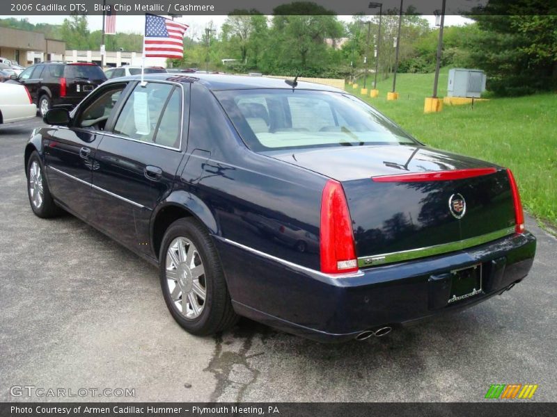 Blue Chip Metallic / Cashmere 2006 Cadillac DTS