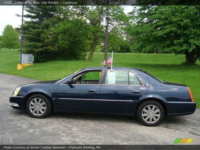 Blue Chip Metallic / Cashmere 2006 Cadillac DTS
