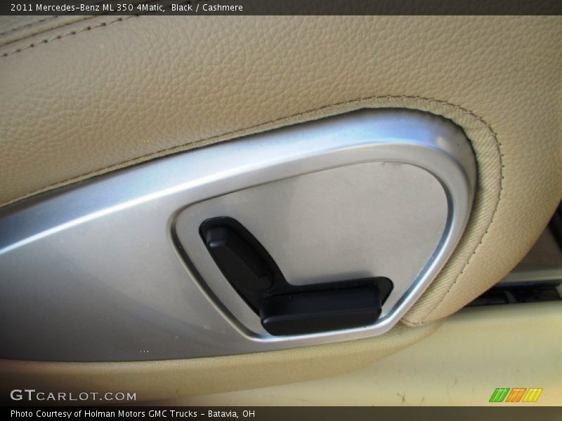 Black / Cashmere 2011 Mercedes-Benz ML 350 4Matic