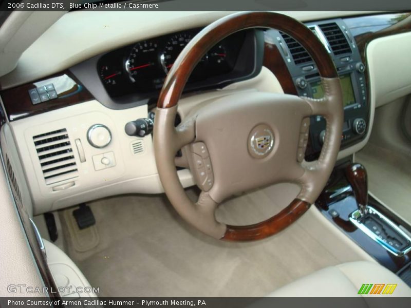 Blue Chip Metallic / Cashmere 2006 Cadillac DTS
