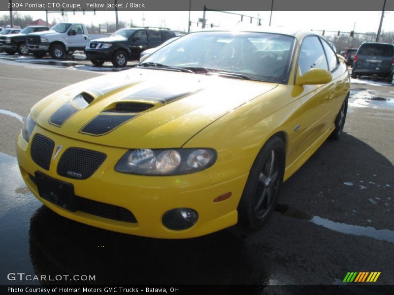 Yellow Jacket / Black 2004 Pontiac GTO Coupe