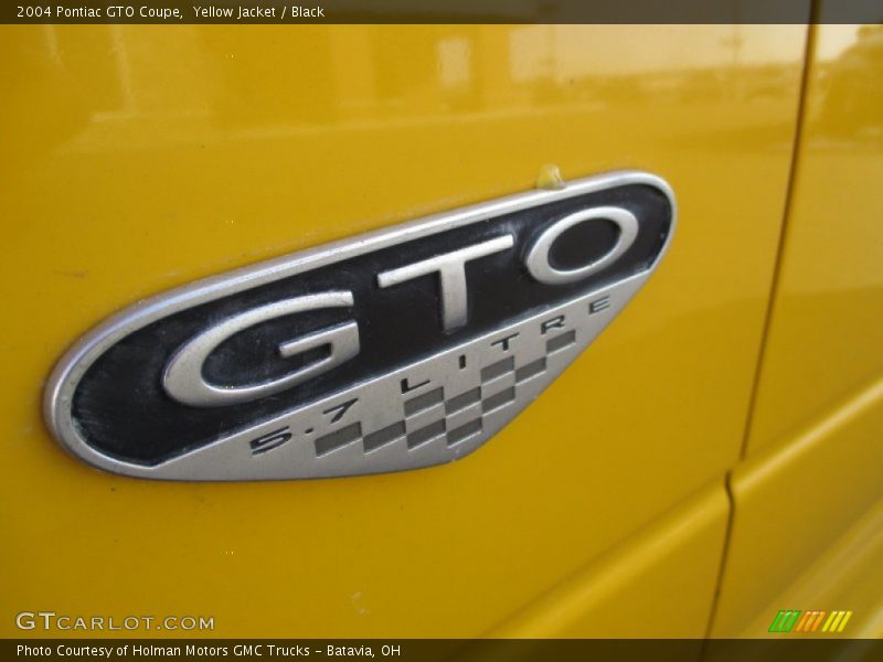 Yellow Jacket / Black 2004 Pontiac GTO Coupe