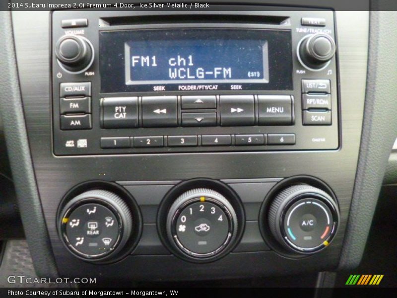Ice Silver Metallic / Black 2014 Subaru Impreza 2.0i Premium 4 Door