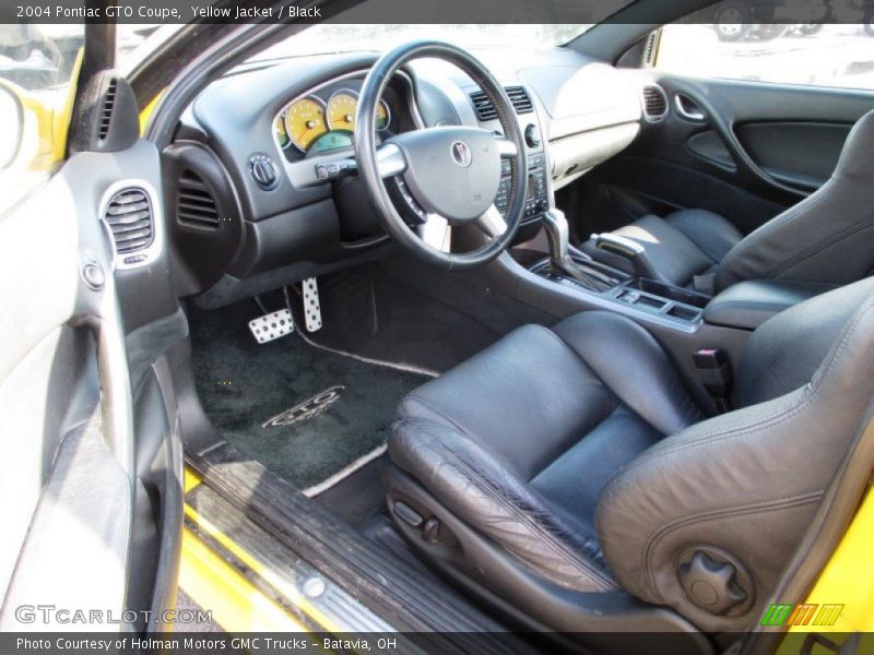 Yellow Jacket / Black 2004 Pontiac GTO Coupe
