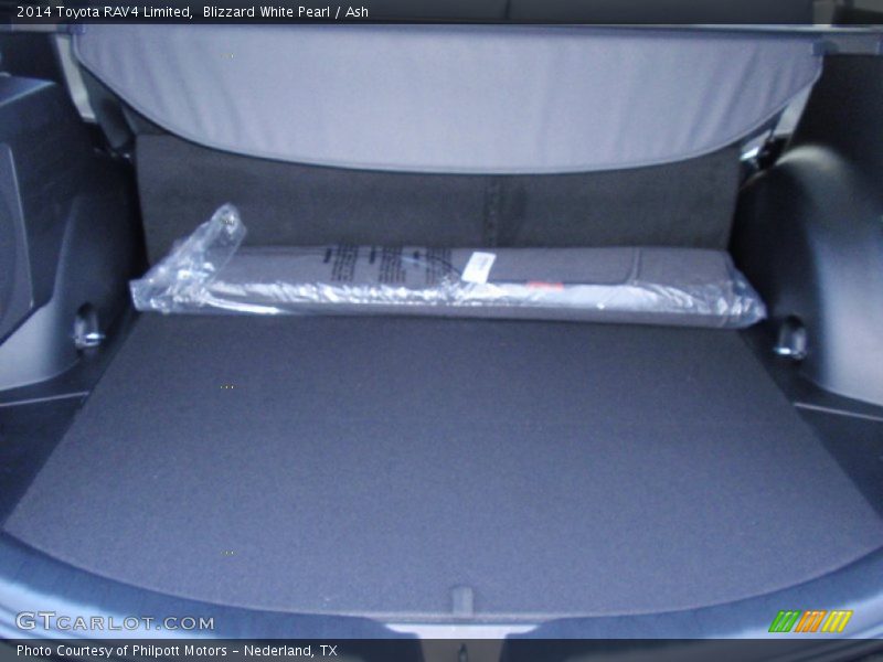 Blizzard White Pearl / Ash 2014 Toyota RAV4 Limited