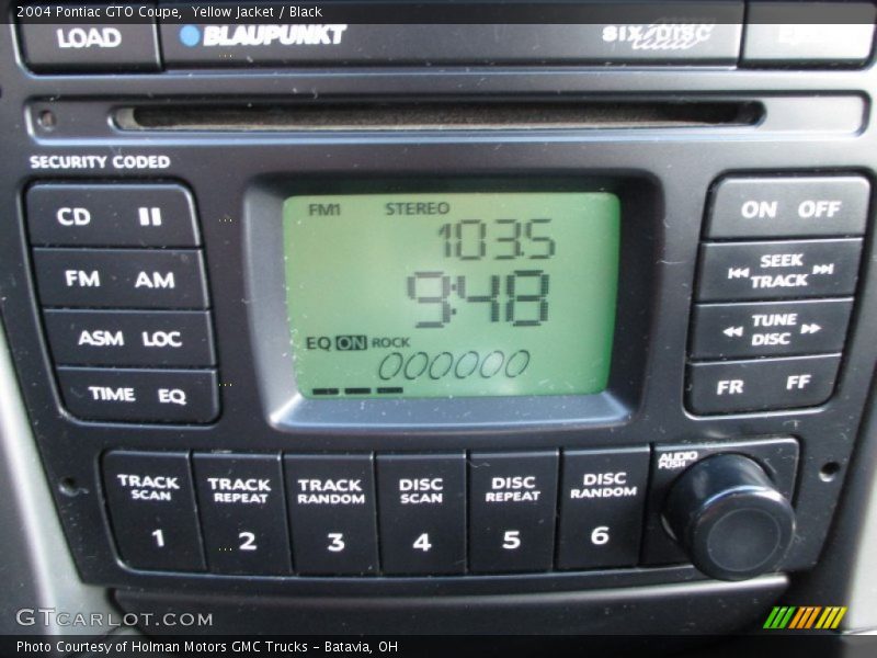 Yellow Jacket / Black 2004 Pontiac GTO Coupe