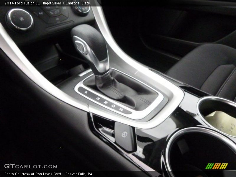 Ingot Silver / Charcoal Black 2014 Ford Fusion SE