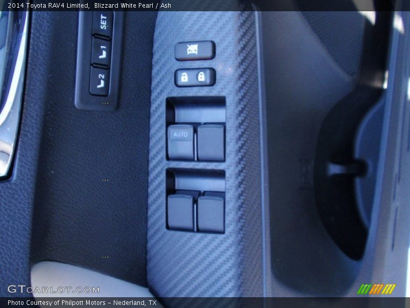 Blizzard White Pearl / Ash 2014 Toyota RAV4 Limited