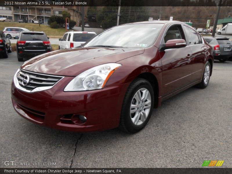 Tuscan Sun / Blonde 2012 Nissan Altima 2.5 SL