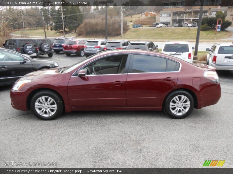 Tuscan Sun / Blonde 2012 Nissan Altima 2.5 SL